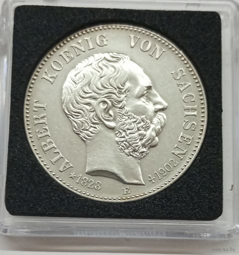 Саксония 2 марки 1902 год