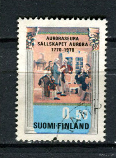 Финляндия - 1970 - 200-летие общества Аврора - [Mi. 678] - полная серия - 1 марка. Гашеная.  (Лот 190AO)