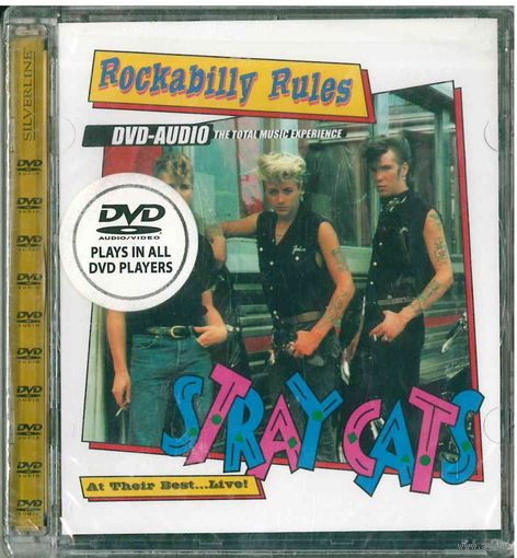 DVD-Audio  Stray Cats - Rockabilly Rules: At Their Best... Live (1999)