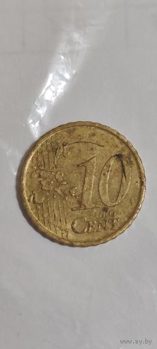 Испания 10 евроцентов 1999
