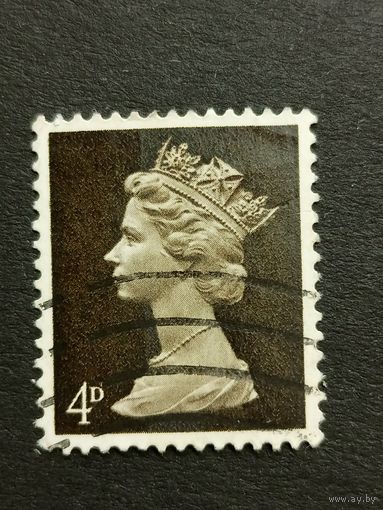 Великобритания 1967. Королева Елизавета II