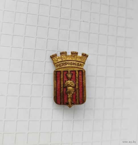 Франция. Герб Перпиньян