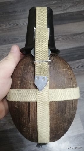 Фляга Кокос с подвесом HRE42