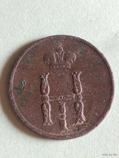 Денежка 1852 (ЗЕЛ1,1*)