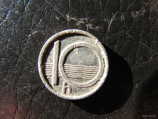 Чехия. 10 геллеров. 2002. С 20 копеек. Распродажа коллекции. Смотрите другие лоты.