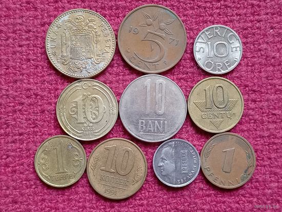 Лот монет Мира