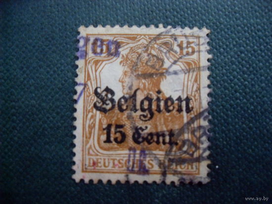 DR Рейх 1916 mi.15 Belgien (Бельгия)