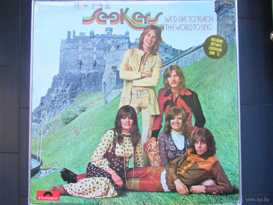THE NEW SEEKERS - We'd Like To Teach The World To Sing 72 Polydor U.K. VG+/VG+