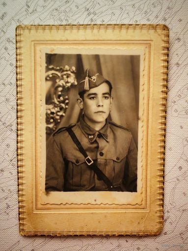 Фотография испанского солдата