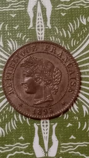 Франция 1 сантим 1895