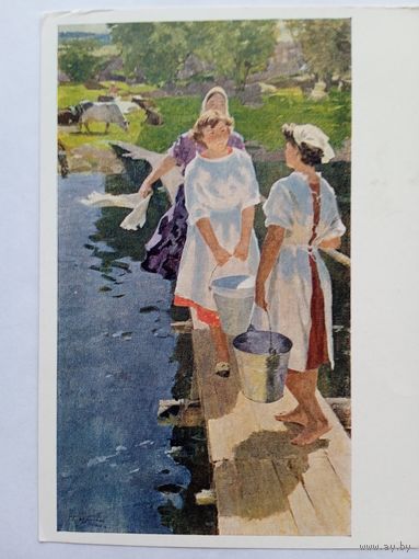 1960. Королев. Доярки