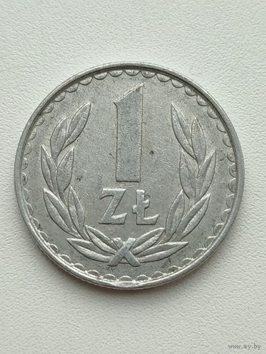 Польша.1 злотый 1985 года.