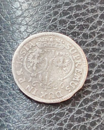6 грошей 1686