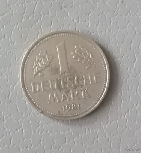1 марка 1981 г.