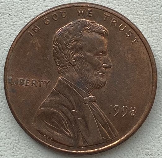 США 1 цент 1998 г.
