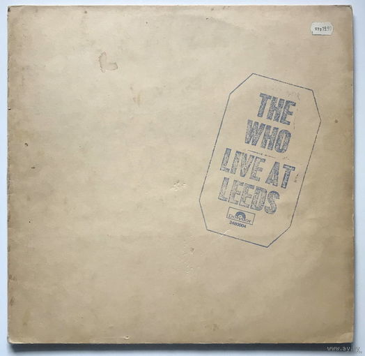 Who - Live At Leeds, LP 1970