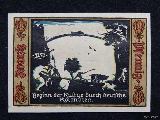 Германия Нотгельд 20 пфеннигов 1921г.UNC