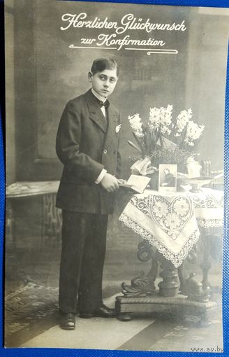 Открытка старинная. 1934 г.