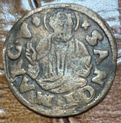 Монета 6 багаттино 1619 год. Венеция