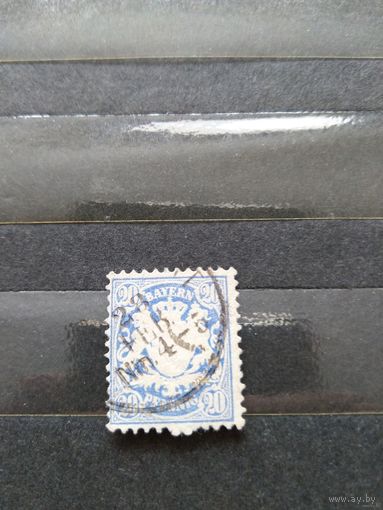 1876 Королевство Бавария мих 40 герб (1-9)