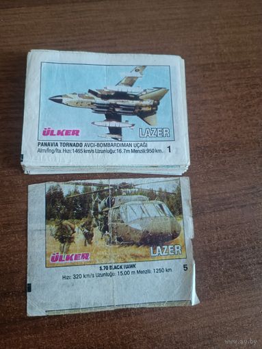 Вкладыши Lazer большие 71 штука