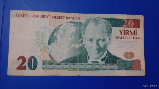Турция 20 лир 2005