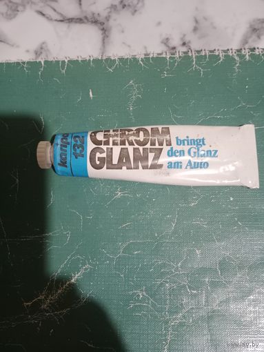 Паста CHROM GLANZ новая производство ГДР для хромированная автодеталей