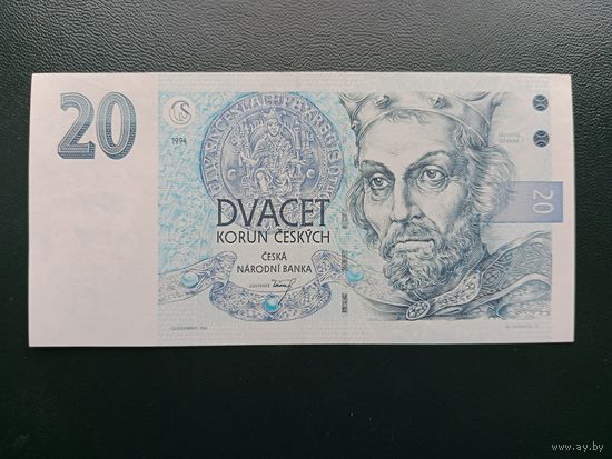 Чехия 20 крон 1994