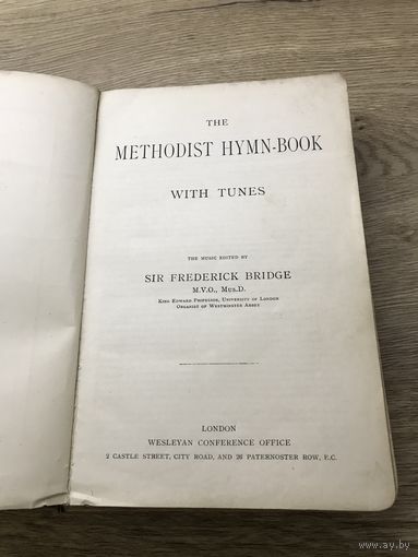 Methodist himn-book.