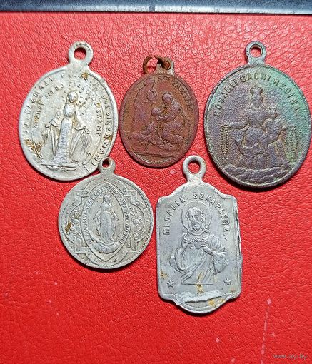 Лот католических образков