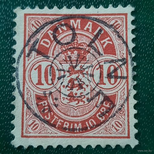 Дания 1885. Стандарт. Герб