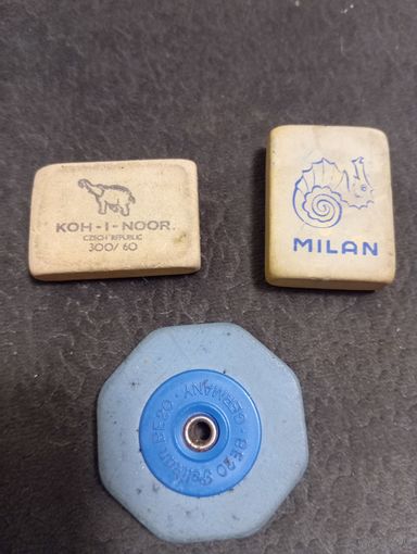 Легенда из детства -чешские ластики