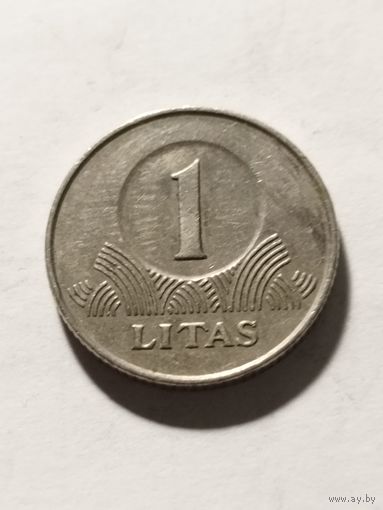 Литва 1 лит 2002