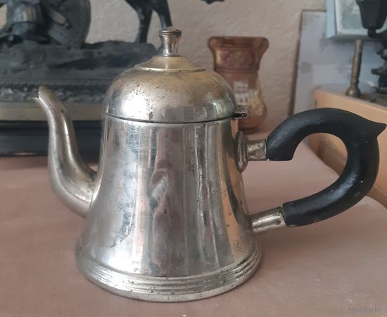 Чайник (заварочник), мельхиоровый. СССР