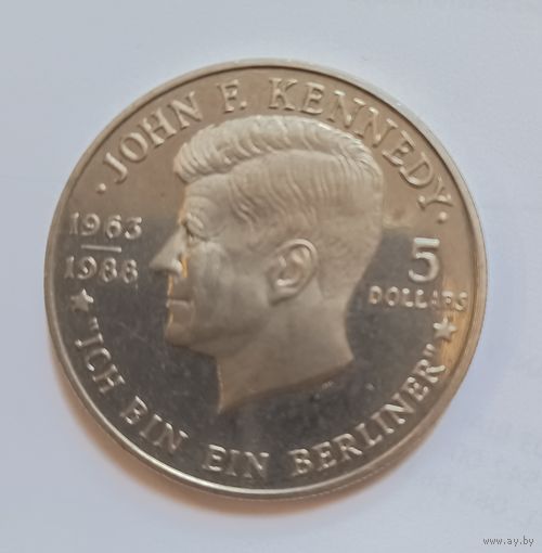 5 долларов Ниуэ 1988