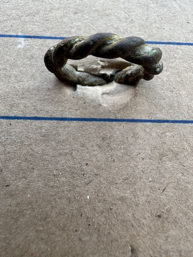 Кольцо Витое старинное