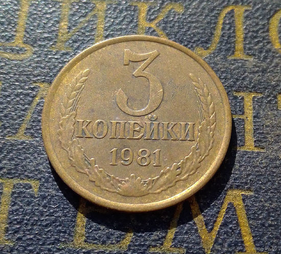 3 копейки 1981 СССР #29
