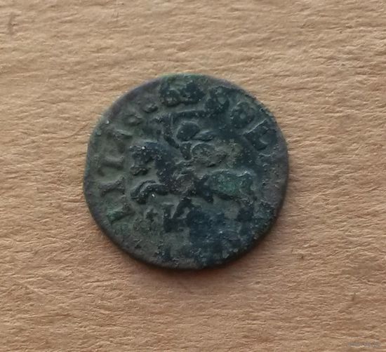 Речь Посполитая, солид (боратинка) литовский 1666 г., Ян II Казимир Ваза (1648-1668)