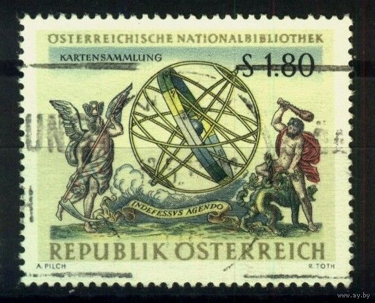 Австрия - 1966 [Mi. 1219] Гашеная (AT07)