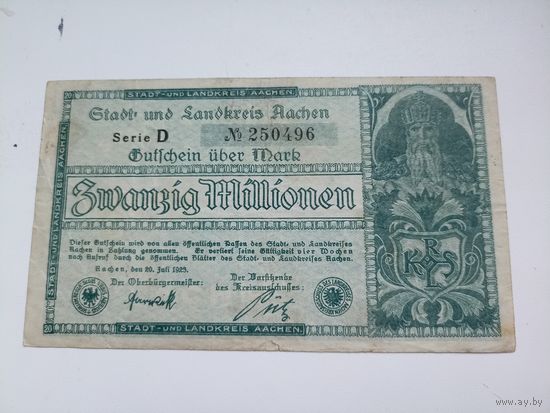 Германия 20 миллионов марок (17)