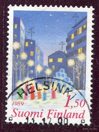 Финляндия. Рождество 1989
