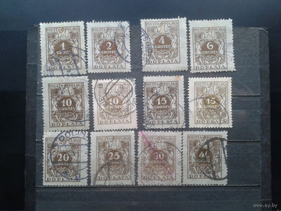 Польша, 1924. Доплатные марки