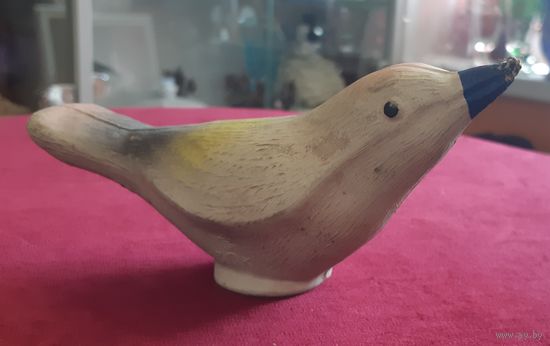 Игрушка резиновая Птичка, СССР