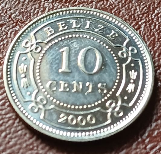 Белиз 10 центов, 2000    ( 1-1-3 )