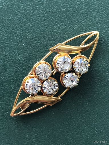 Брошь с клеймом ювелирного завода