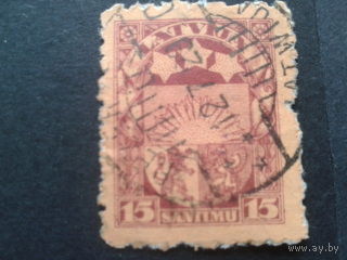 Латвия 1927 стандарт, герб
