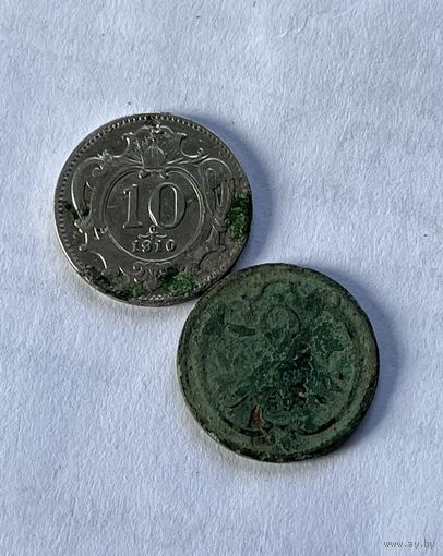 Австрия 2 монеты