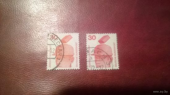 Марка Информация по технике безопасности 1971 год Германия