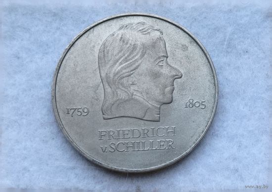 Werty71 Германия ГДР 20 марок 1972 Шиллер