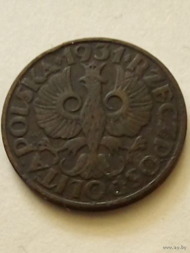 Польша 2 гроша 1931 г.